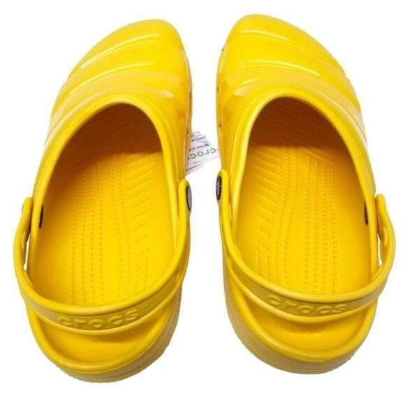 NWT Crocs Clogs Men's Size 10 Women's Size 12 Classic Neo Puff Yellow Unisex - Picture 4 of 16